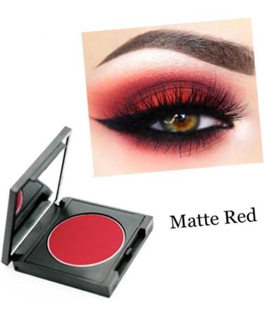 Beavorty makeup palette eyeshadow powder single color eyeshadow eye shadow major 1 count (Pack of 1) Dark Red - Buy Online on GoSupps.com