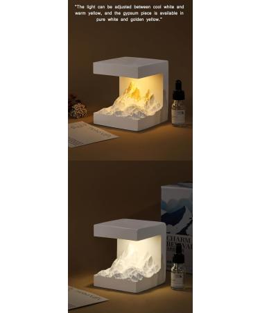 Buy Upgraded Aromatherapy Diffuser with 3D Mountain Night Light - Perfect Essential Oil Diffuser for Home & Office | Ideal Gift for Ladies & Gentlemen - Buy Online on GoSupps.com