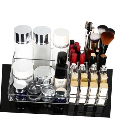 DRESSOOS Box Lip Shadow Storage Lipsticks Eye Pressed for Blusher Cosmetic Acrylic Gross Stand Transparent - Buy Online on GoSupps.com