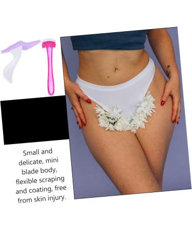 Baluue 4ensembles Tondeuse Poils Intimes Rasoir Ergonomique Pour Bikini Coupe-cheveux Privatif Couleur Al atoire Compacte Et Facile Transporter - Buy Online on GoSupps.com