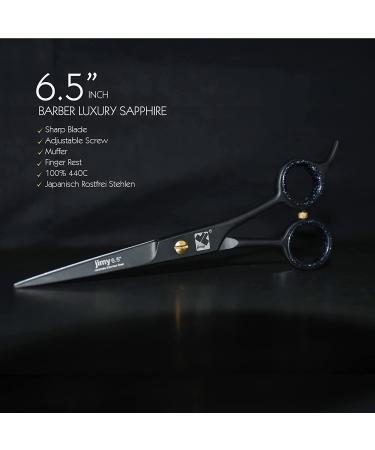 Jimy Professional 6.5 Hair Scissors - Stainless Steel Razor Edge Barber Shears for Men & Women - Buy Online on GoSupps.com