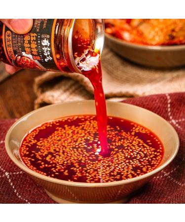 Red oil Chili Sauce Instant sauce Sesame Red Oil Spicy Sauce (65g*5/10/20 cans) dipping sauce Chili pepper mixed noodles sauce Chilli & Hot Pepper Sauce Miso delicious snack gifts (10 cans) - Buy Online on GoSupps.com