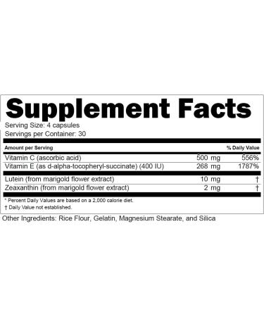 Doctor's Advantage Areds 2 Zinc Free Multivitamin Macular Shield - 120 Count - Buy Online on GoSupps.com