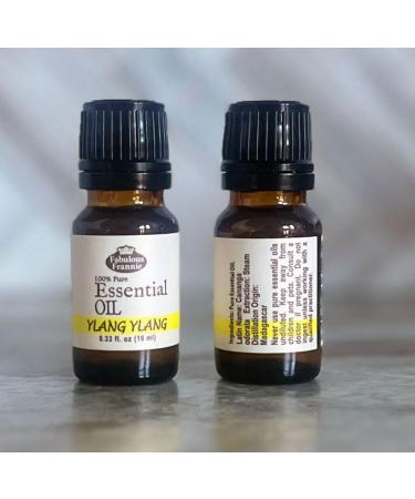 Buy Fabulous Frannie Ylang Ylang Essential Oil - 100% Pure & Undiluted - 10ml for Aromatherapy & Skincare - International Shipping Available - Buy Online on GoSupps.com