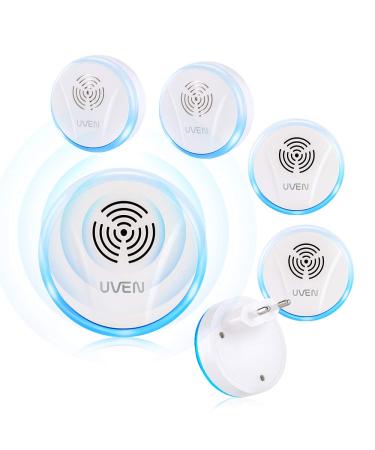 Ultrasound pest control 6 pieces electrical insect preservent mosquito protection interiors plug-in pest repeller for mosquito mice spiders cockroaches fly wasps fleas blue 04yxt
