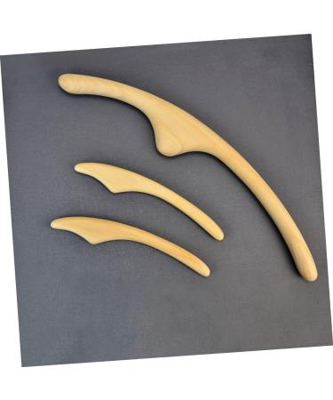 Healeved Wooden Gua Sha Stick - Trigger-Point Massager for Reducing Belly & Shoulder Tension | Manual Muscle Roller for Women - Buy Online on GoSupps.com