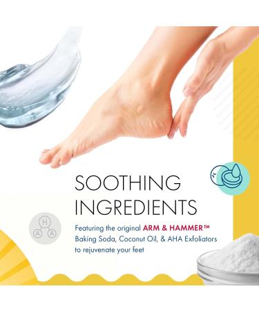 Arm & Hammer Heels & Feet Moisturizing Scrub - Gentle Exfoliator - 1 Pack - Buy Online on GoSupps.com