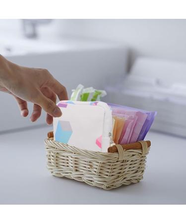 GLEAVI Sanitary Napkin Storage Bag - Menstrual Wipes Pouch & Handbag Organizer for Purses - Travel Cosmetic Carrying Case - Buy Online on GoSupps.com