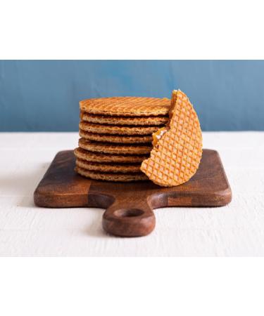 Daelmans Stroopwafels - Authentic Dutch Caramel Waffles in Delft Blue Tin - 330g - Buy Online on GoSupps.com