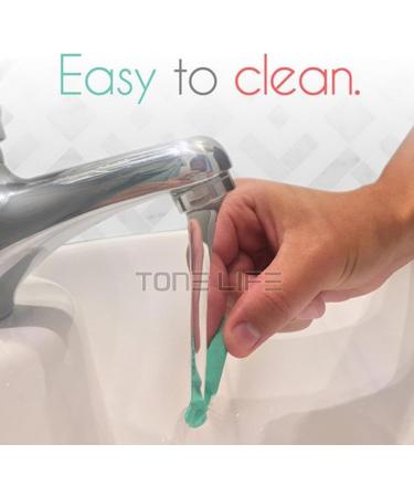 Eeears Silicone Ear Wax Remova Ear Wax Removal Kit Medical Grade Ear Hygiene Care Kits Ear Cleaning Tool 100% Soft & Hypoallergeni(White) - Buy Online on GoSupps.com