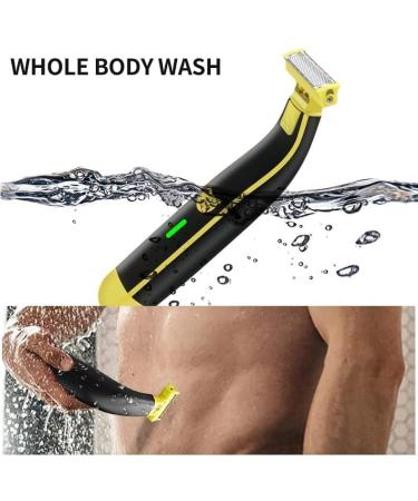 1Set Stellaya Shaver Stellaya Wet And Dry Shaver Stellaya Full Body Washes Wet & Dry Shaver Stellaya Men'S Electric Razors With 4 Types Combs - Buy Online on GoSupps.com