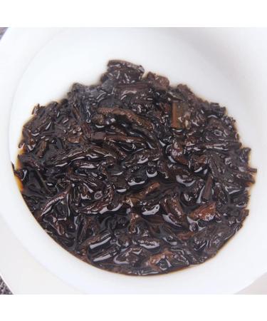 HQZM Yunnan Menghai Dark Tea Ancient Tree Puer Mature Tea Imperial Court Puer Golden Bud Tea 357g - Buy Online on GoSupps.com