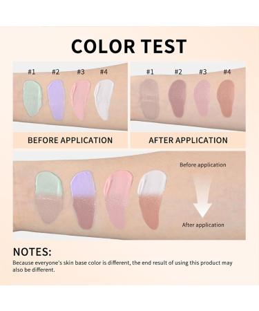 Fond de teint changeant de couleur - M lange naturel hydratant - Maquillage liquide pour le visage - Correcteur liquide b - Buy Online on GoSupps.com