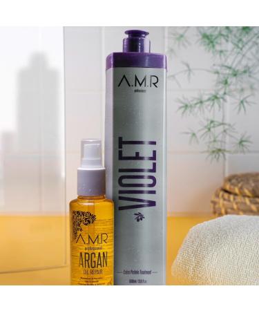 AMR Professional Argan Serum 140ml Nourishing Hair & Skin Elixir for Radiant Beauty | International Shipping - Buy Online on GoSupps.com