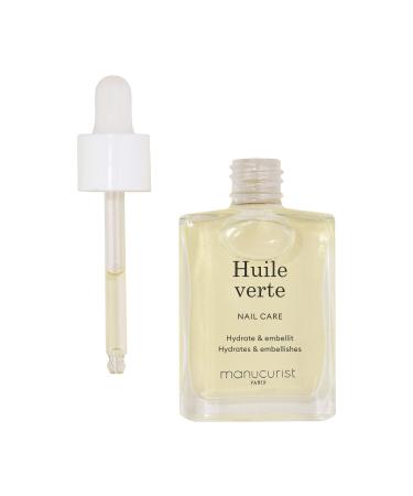 Manucurist Manucurist Green Nail Oil - Cuticle Oil - Nourishes and Regenerates Nails and Cuticles - Promotes Growth - Blend of 6 Oils - 99% Bio-Sourced - Nail Care - 15ml Bottle