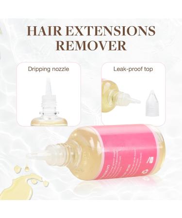 GOO GOO Tape in Extension Remover - Fast Acting Wig Glue & Adhesive Remover for Hair Extensions - Buy Online on GoSupps.com