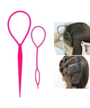 iTauyees Hairstyle Aid | Hair Tail Twister Band Bun Styler | Rose - Perfect for Effortless Hair Styling & International Shipping - Buy Online on GoSupps.com