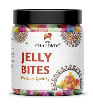 CHATOKDE Tasty Sugar Coated Jelly Candy Bites 400g_Packing May Vary