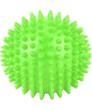 Spiky Massage Ball & Plastic Roller for Plantar Fasciitis | L-Green Fitness Tool for Trigger Point Relief - Buy Online on GoSupps.com