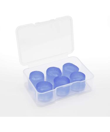 Protectohr Silicone Universal Earplugs - 3 Pairs of Waterproof Noise-Cancelling Earplugs for Swimming Showering & Water Sports - 6 Pieces - Buy Online on GoSupps.com