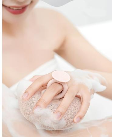 4PCS Super Soft Sunflower Bath Ball - 2024 New 2-in-1 Suction Cup Shower Sponges for Men & Women | International Shipping Available - Buy Online on GoSupps.com