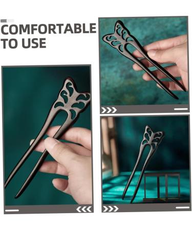 Beavorty Ebony Hairpin Hairpins Hair for Women Hair Sticks for Long Hair French Hair Pins for Thick Hair French Pins for Thick Hair Long Hair Accessories for Women Hair Jewelry Hair Fork - Buy Online on GoSupps.com