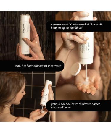 Nutridome Sp z oo Nutridome Shampoo for oily hair 250 ml with efficiency mint orange peel panthenol cleanses refreshes nourishes normalizes sebum production reduces itching easy to comb - Buy Online on GoSupps.com