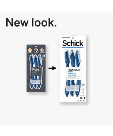 Schick Precision Razor for Men - 3 Count Disposable Grooming & Edging Trimmers - Buy Online on GoSupps.com