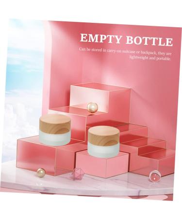 DOITOOL Pen Wash Cup Nail Remover Bottle Convenient Nail Art Liquid Cup Manicure Liquid Holding Cup Nail Art Small Cup Crystal Glass Nail Bowl Mixing Cup Wood With Cover - Buy Online on GoSupps.com