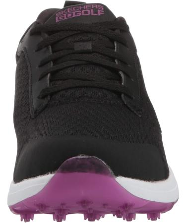 Skechers Go Golf Women's Max Golf Shoe - Size 7, Black/Purple Mesh - Buy Online on GoSupps.com