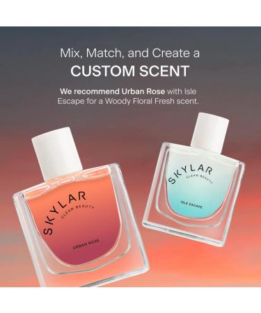 Skylar Urban Rose Eau de Parfum - Hypoallergenic & Clean Perfume for Women & Men Vegan & Safe for Sensitive Skin - Spicy Floral Perfume with Notes of Pink Pepper Amber & Rosewood - 50mL /1.7 Fl oz - Buy Online on GoSupps.com