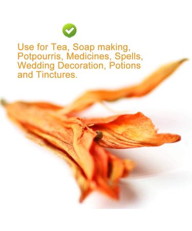 PlantGift Fragrant Natural Lily Flowers 35G/1.23oz Organic Dried Lilium Flowers Health Tea Chinese Lily Tea - Buy Online on GoSupps.com