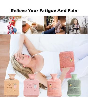 Buy Aomaigad Leak-Proof Hot Water Bottle 2L with Cover - BPA Free Ideal for Hot and Cold Therapy - Buy Online on GoSupps.com