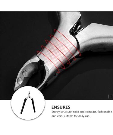 Baluue 1pc Leather Nail Trimmer Manicure Tools Cuticle Shaver Nail Dead Skin Scissor Major Suite - Buy Online on GoSupps.com