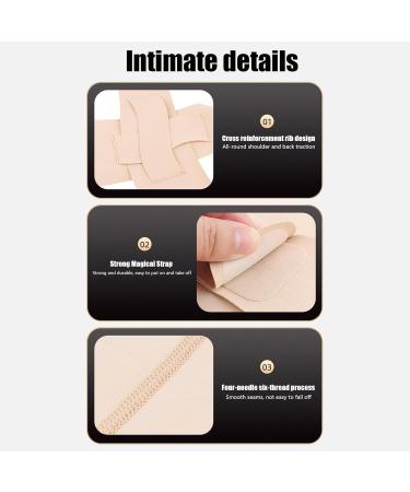 Women Back Support Adhesive Corrector Brace for Women Back Body Straightener High-Elasticity Correction Belt for Working School Leisure Driving - Buy Online on GoSupps.com