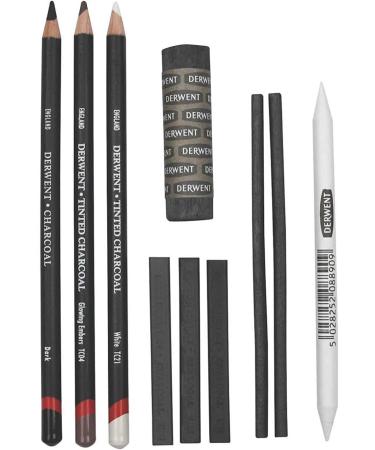Derwent Charcoal Collection Pack - 10 Count (2300675) - Buy Online on GoSupps.com