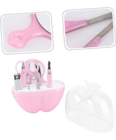 MAGICLULU Nail Clipper Kit Nail Trimmer The Mirror Deer Antler Headband Adult 8 in 1 Nail Trimming Kit Camping Accessory Nail Kit Travel Accessories Manicure Clippers Pink medium Pink - Buy Online on GoSupps.com