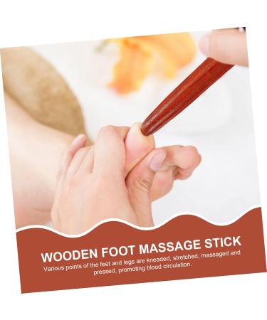 Beavorty 4-Piece Acupuncture Stick Set - Deep Tissue Gua Sha Foot Massager & Acupressure Tools | Wooden Massage Devices for Ultimate Relaxation - Buy Online on GoSupps.com
