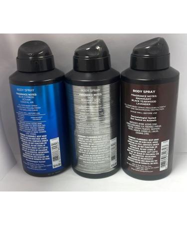 Bath and Body Works Deodorizing Body Spray Set - Graphite Ocean and Teakwood 3 Pack, 8 Oz - Buy Online on GoSupps.com