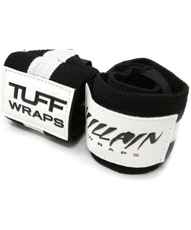 Villain Wrist Wraps 16 White - Premium Support for Weightlifting and Powerlifting - Buy Online on GoSupps.com