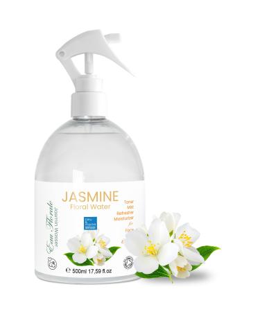 bleu & marine Bretania Bleu & Marine Bretania - Jasmine Floral Water Hydrosol 500ml | Skin Care Sunburn Burns Insect Bites | Homemade Cosmetics Fragrance | Acne-Prone Oily Areas