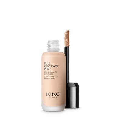 KIKO Milano Full Coverage 2-In-1 Foundation & Concealer 36 N1 2-In-1 Foundation With Concealer High Coverage N01 Neutral 01
