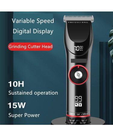 Professional Electric Hair Trimmer | Luxury Wireless T Clipper | 3500mAh Men's Grooming Kit With Gift Box | AU Plug - Buy Online on GoSupps.com