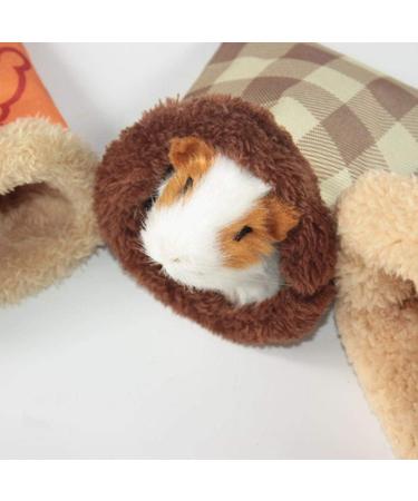 Easy-topbuy Hamster Sleeping Bag Small Pet Nest For Hedgehog Squirrel Hamster Guinea Pig Sleeping Pouch With Warm Plush Inner And Waterproof Outer 13 X 12cm / 23 X 18cm (Color Random) S(13Â xÂ 12cm) - Buy Online on GoSupps.com