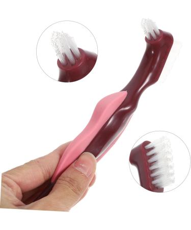 Tovinanna 4-Piece Prosthesis Toothbrush Set | Travel-Ready Cleaning Tools for Prosthetic Care - Buy Online on GoSupps.com
