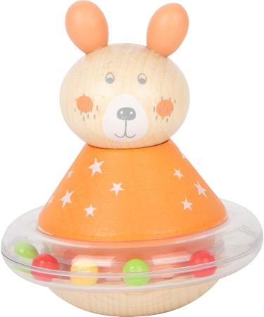 Small Foot Pastel Animal Display Stand-Up Toy Set - Bear Rabbit & Elephant - Wooden 6 Piece Toy for Ages 8 Months+ - Buy Online on GoSupps.com