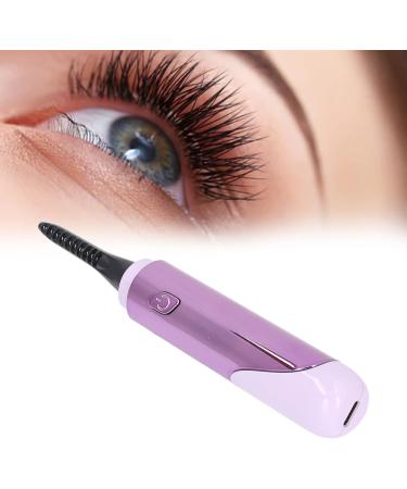Heated Eyelash Curler Silicone Pad Curved Long Lasting Rechargeable Eyelash Curler for Travel (BROLEOdzwgkmvx90-13) - Buy Online on GoSupps.com
