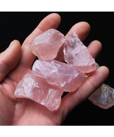 Teaching Rough Rock Raw Gemstone Fish Tank Decoration Natural Rose Quartz Minerals Specimen Pink Crystal Stones - (Color: 50g(1-5PCS)) - Buy Online on GoSupps.com