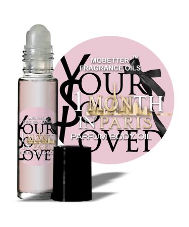 MOBETTER FRAGRANCE OILS Your So Loved 1 Month In Paris Women Perfumed Fragrance Body Oil Vanilla 0.33 Fl Oz (Pack of 1)