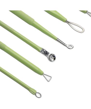 Qukaim Blackhead Remover Needle Set Stainless Steel Pimple Extractor Needles Set Blackheads Remover Tool for Skin Care - Buy Online on GoSupps.com
